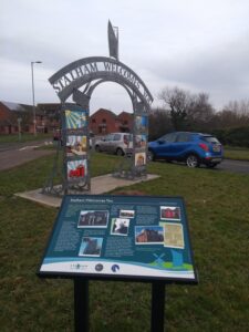 Stalham sign and map